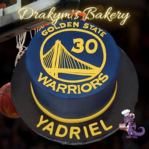 Basketball Cake Stephen Curry, Golden State Birthday Cake, Steph Curry Cake, Stephen Curry Cake, Golden State Warriors Cake, Warriors Cake, Golden State Warriors Birthday, Golden State Warriors Outfit, Basketball Birthday Cake