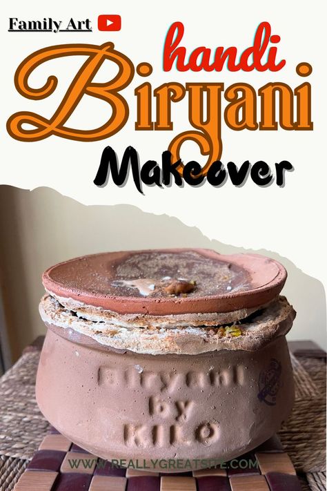 Pot Painting Ideas, Recycling Diy, Pot Painting, Best Out Of Waste, Decorative Pots, Family Art, Fun Diy Crafts, Recycled Crafts, Biryani