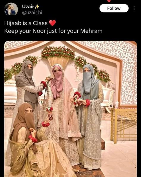 Hijabi Bridal Look, Desi Hijabi Outfits, Hijabi Bride Pakistani, Muslim Brides Indian, Niqab Bride, Islamic Bride, Hijabi Bride, Niqabi Bride, Best Friend Love Quotes