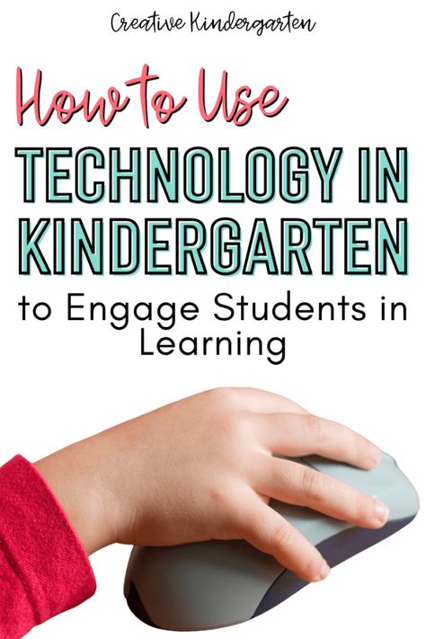 This past year, kindergarten educators have had to adapt to teaching students through technology. It was a huge learning curve for many educators, and I am amazed at what was accomplished through distance learning! When done right, leveraging tech tools can benefit students and their learning. I have put together a (non-exhaustive) list of all the ways that I have used different technologies with my students: Kindergarten Technology, Technology In Education, Instructional Materials, Student Growth, Teaching Technology, Teaching Students, Technology Tools, Computer Lab, Kindergarten Science