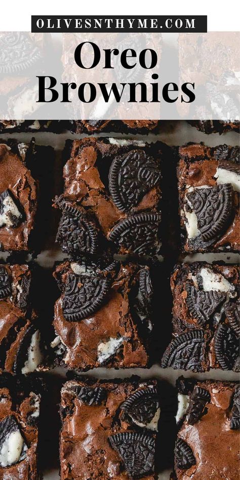 Cake Box Brownies, The Best Brownies Ever, Oreo Brownies Recipe, Best Brownies Ever, Boxed Brownies, Oreo Brownie, The Best Brownies, Banana Coffee Cakes, Cake Box Cookies