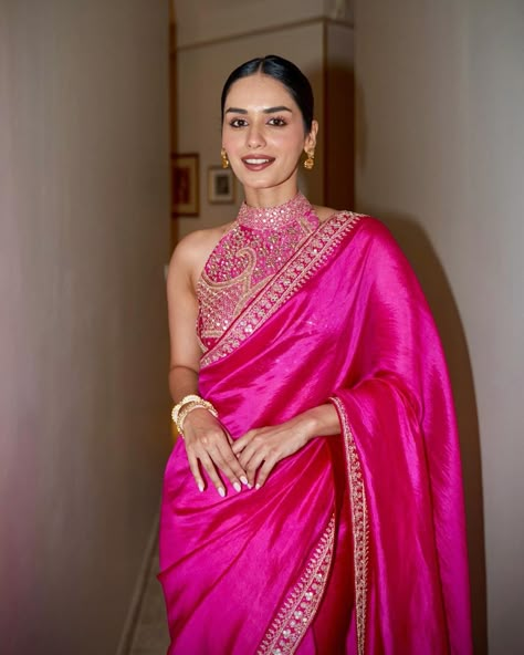 South Indian Saree, भारतीय दुल्हन संबंधी, Manushi Chillar, Punit Balana, Manushi Chhillar, डिजाइनर कपड़े, Simple Saree Designs, Fashionable Saree Blouse Designs, Fancy Sarees Party Wear