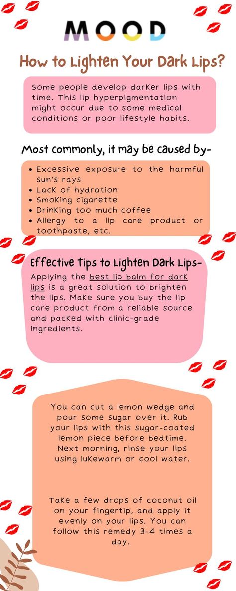 Best Lip Balms For Dark Lips How To Lighten Dark Lips, Lip Lightening Products, Lip Hyperpigmentation, Aloe Vera For Sunburn, Home Remedies For Warts, Lip Lightening, Warts Remedy, Create Board, Sunburn Relief