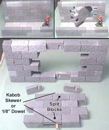 Diorama Tips And Tricks, Dnd Modular Terrain Diy, Diy Dnd Miniatures Tutorials, Diy Terrain Miniatures, Dungeons And Dragons Miniatures Diy, Homemade Dnd Terrain, Dnd Terrain Ideas, Dnd Buildings Diy, D&d Miniatures Diy