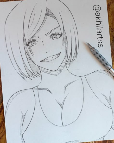 Anime Female Character Sketch, Hinata Sketch, Hinata Drawing, Justin Xie, Super Coloring Pages, Comic Art Sketch, Disney Drawings Sketches, Simple Anime, Arte Do Kawaii