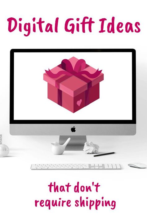 3 Original Digital Gifts That Don't Require Shipping #giftidea #lastminutegifts #digitalgifts Digital Gift Ideas, Online Birthday Gifts, Type Of Person, Best Money Saving Tips, Pinterest Party, Digital Gifts, Gift Guides, Buy Now Pay Later, Perfect Gift For Mom