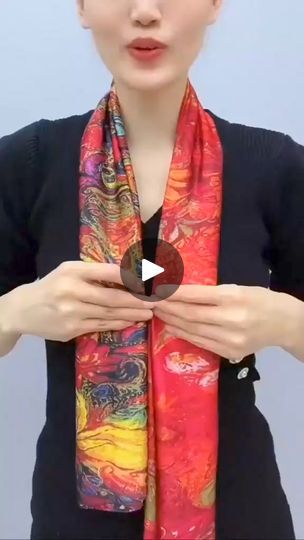 124K views · 1.1K reactions | Gilr's Necktie Tie A Shawl Scarf  #scarftie #fyp #silkscarf #yeziscarf #lady #fashion #goodthing #model #scarf #scarfstyle #ootd | Silk Scarf | Silk Scarf · Original audio Tie A Shawl, Tie A Silk Scarf, Scarf Silk, Lady Fashion, Scarf Tying, Shawl Scarf, Silk Scarves, Scarf Styles, Necktie