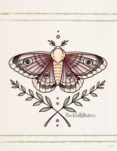 "Floral moth drawn & painted digitally. 8.5x11\" on cotton rag paper. Printed individually and packaged with love! **watermark is not included in physical print**" Easy Moth Painting, Poodle Moth Drawing, Moth Embroidery Simple, How To Draw A Moth, Moth Art Illustration, Moth Illustration Vintage, Cute Moth Art, Moth Drawing Simple, Cool Moths