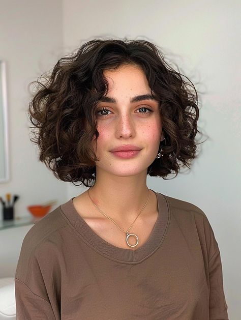 Short Layered Curly Hair Natural Curls Bob Hairstyles, Curly Bobs, Curly Cuts, Curly Cut, Curly Pixie Haircuts, Natural Curly Hair Cuts, Bob Haircut Curly, Curly Hair Photos, Bob Cuts