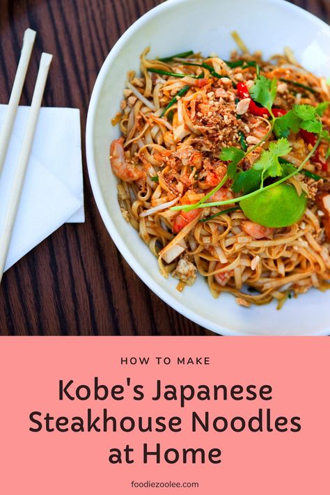 Kobe Noodles Recipe, Home Made Hibachi Recipes, Kobe Steakhouse Recipes, Home Made Hibachi, At Home Hibachi Dinner, Kobe Steakhouse Fried Rice, Steakhouse Recipes, Yum Sauce, Japanese Steakhouse