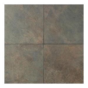 Daltile Color Body Porcelain 18 in. x 18 in. Brazilian Green Floor Tile-CS521818S1P6 at The Home Depot Green Countertops, Ceramic Floor Tile, Tile Texture, Best Floor Tiles, Green Flooring, Slate Flooring, Slate Tile, Material Textures, Tiles Texture