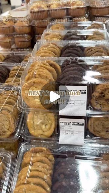 Mira Nabulsi | Journalist & Content Creator on Instagram: "The best Costco cookie hack ever! I’ve been happily eating freshly-baked cookies ever since 🍪🤤

#costco #costcocanada #costcohacks #costcocookies #costcofinds #costcohaul #costcodoesitagain #costcobuys #costcocookies" Costco Cupcakes, Costco Desserts, Sandwich Hacks, Dessert Hacks, Costco Meals, Costco Finds, Cooking Measurements, Cookie Hacks, Mini Bundt Cakes