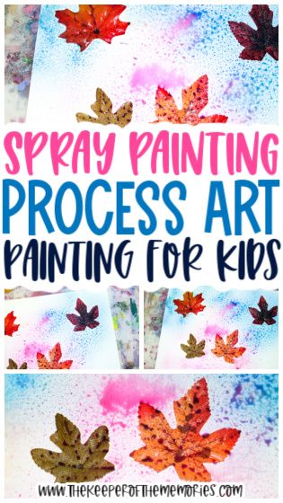 Explore visual arts and physical science with your preschoolers using this engaging and hands-on Spray Painting process art. You're definitely not going to want to miss this fun painting for kids activity. #painting #art #preschool #nature #spraypainting #paintingforkids Preschool Art Studio, Art For Preschoolers, Art Preschool, Halloween Worksheets, Homeschool Crafts, Christmas Worksheets, Painting Activities, Preschool Art Activities, Shapes Activities