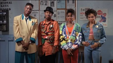 Play, Martin Lawrence, AJ Wright, Tisha Campbell House Party Martin Fashion 90s, House Party 90s, 80s Celebs, School Stereotypes, House Party Movie, Tisha Campbell, 90s Hip Hop Party, Kid N Play, Martin Lawrence