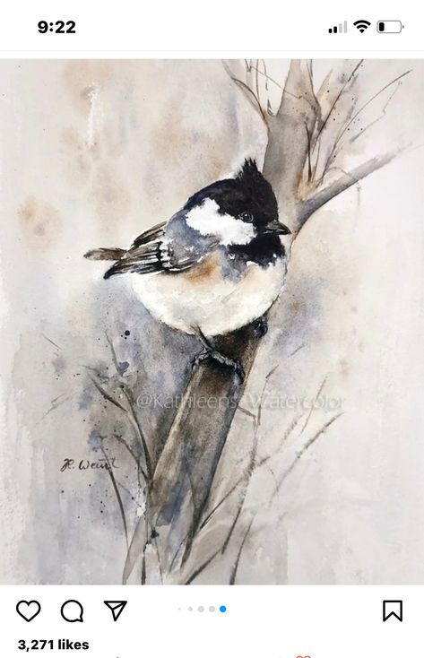 Watercolor Birds Tutorial, Watercolor Guide, Watercolor Blog, Bird Watercolor Paintings, Watercolor Flowers Tutorial, Art Tutorials Watercolor, Watercolor Paintings For Beginners, Watercolor Lessons, Diy Watercolor Painting