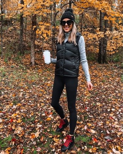 Fashion Jackson, fall outfit, winter boots, puffer vest, beanie, hiking outfit http://liketk.it/317QU #liketkit @liketoknow.it #LTKshoecrush #LTKunder100 #LTKsalealert Hiking Outfit Women Fall, Fall Mountain Outfit, Camping Attire, Sorel Lennox, Fall Hiking Outfits, Hiking Attire, Cute Hiking Outfit, Hiking Boots Outfit, Hiking Outfits