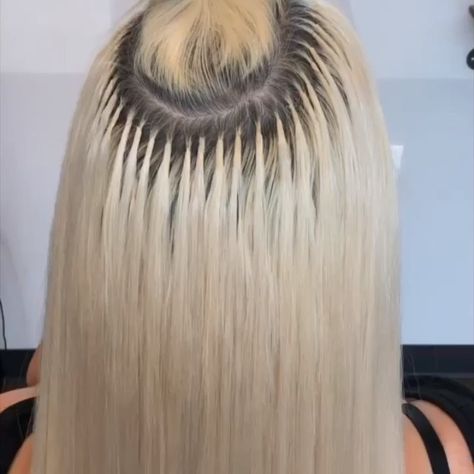 Bellami Hair Professional on Instagram: “Repost @katpee_12 💇🏻‍♀️✨ 5 Facts about @bellamihairpro K-Tips 👑 1. The point of attachment is the most lightweight of all the methods.…” Ktip Extensions, K Tip Hair Extensions, K Tip Extensions, Bellami Hair Extensions, Keratin Hair Extensions, I Tip Hair Extensions, Hair Extensions For Short Hair, New Template, Keratin Hair