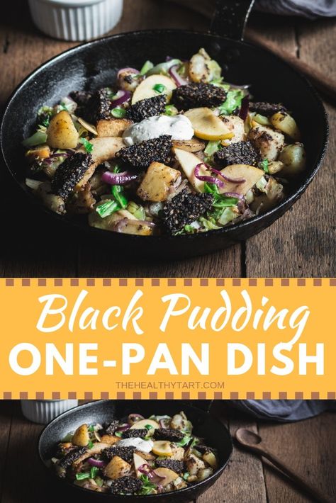 Black Pudding Recipe Meals, Black Pudding Recipe, Healthy Tart, Andy Cooks, Scottish Food, Meat Meals, Fried Breakfast, Pan Recipe, Black Pudding