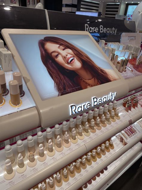 aesthetic instagram stories iced coffee be that girl aesthetic rare beauty makeup aesthetic selena gomez sephora skincare Working At Sephora, Sephora Aesthetic, Shein Clothes, Selena Gomez Makeup, Tower 28, What Makes You Unique, Salon Ideas, Rare Beauty, Resin Table