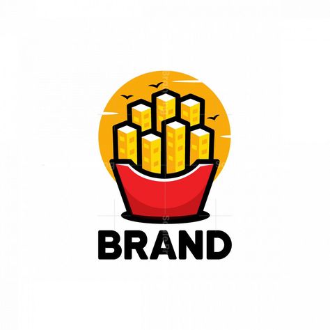 Fries And Juice Logo creativedesign #graphic #company #businesslogo☕. Fries Logo, Fast Illustration, Subway Logo, Soda Design, Fast Food Logo, City Logos Design, Street Food Design, Juice Logo, Fast Food Logos