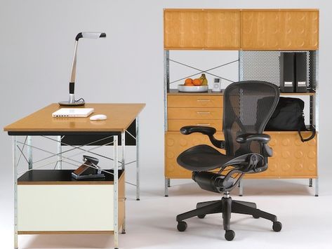 World Market Chair, Eames Desk, Eames Storage Unit, Desk Units, Eames Office, Office Shelving, Office Storage Cabinets, Luxury Chairs, Contemporary Modern Furniture