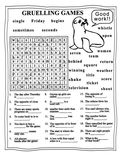 Gruelling Game Worksheets for Grade 4 | Learning Printable Fourth Grade Printable Worksheets, Fourth Grade English Worksheets, Fun Worksheets For 4th Grade, 4th Grade Activities Fun, English Worksheets For Grade 4, Grade 4 English Worksheets, 4th Grade Worksheets Free Printables, Fifth Grade Activities, Activities For 4th Graders