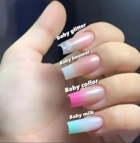 Baby Boomers Nails, Baby Glitter, Baby Milk, Baby Boomer, Pinterest Pin, Nail Designer, Manicure, Create Your, Milk