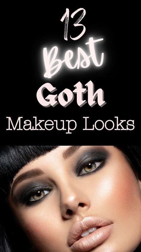 Glamorous Eye Makeup Look, Neutral Goth Makeup, Modern Goth Makeup, Goth Eye Makeup Tutorial, Freckle Makeup Look, Simple Gothic Makeup, Elegant Goth Makeup, Goth Makeup Everyday, Metal Concert Makeup