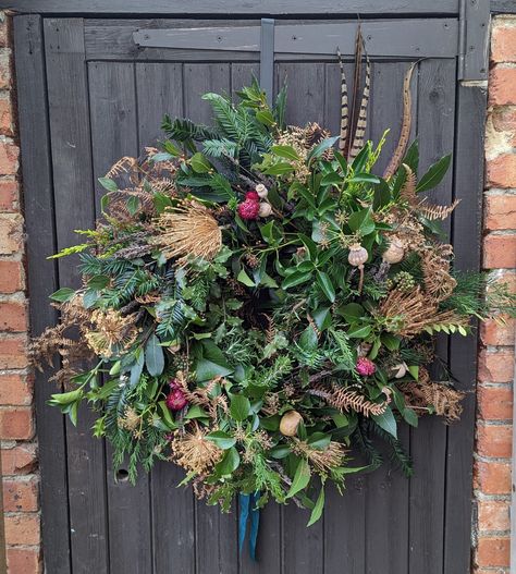 Fresh Christmas Wreath, Festive Wreath, Christmas Wreath, Pre Order, Christmas Wreaths, Wreath, Festival, Etsy Uk, Christmas