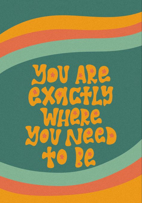 Positive Graphics, Groovy Quote, Groovy Aesthetic, 1970s Aesthetic, Aesthetic Collages, Groovy Art, Groovy Vibes, Retro Quotes, Spring Mood