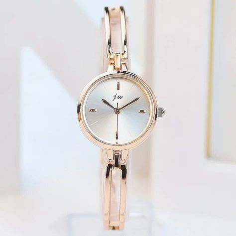 daniel wellington watch women dainty gold watch Silver Bracelet Watch, Ladies Bracelet Watch, Minimalist Luxury, Small Watch, Ladies Bracelet, Bracelet Watches Women, Watch Trends, Clock Gift, Bangle Watches