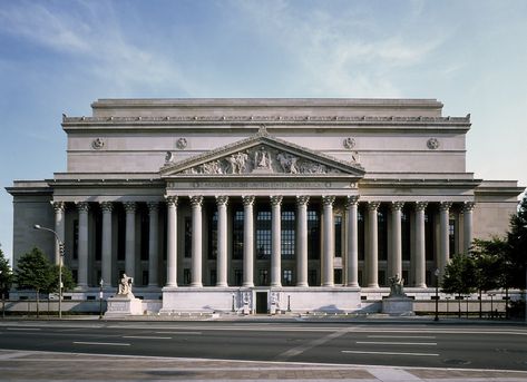 Classical Building, Classical Greece, Old Stone Houses, Roman Architecture, Famous Buildings, National Archives, District Of Columbia, Architecture Old, Ancient Rome