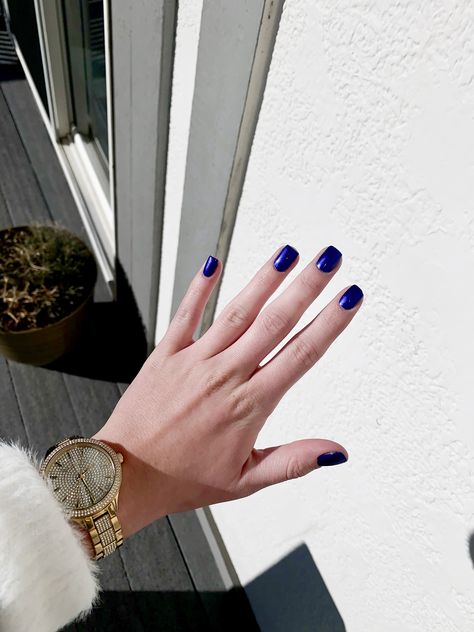 Essie Aruba Blue, Blue Essie Nail Polish, Essie Nail Polish, Essie Nail, Aruba, Essie, Gold Watch, Nail Ideas, Hair And Nails