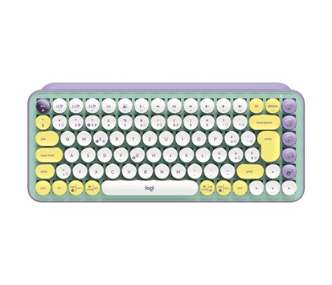 Computer Keyboards - Wireless, Bluetooth, Mechanical | Logitech Pop Keyboard, Logitech Pop Keys, Ipad Keyboard Case, Logitech Keyboard, Emoji Keyboard, Pc Speakers, Gaming Stuff, Keyboard Case, Wireless Technology