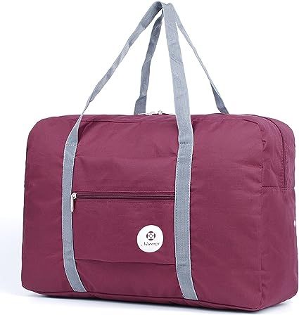 Narwey For Spirit Airlines Foldable Travel Duffel Bag Tote Carry on Luggage Sport Duffle Weekender Overnight for Women and Girls (1112 Wine Red) Best Travel Tote, Frontier Airlines, Extra Large Tote Bags, Carry On Tote, Spirit Airlines, Travel Duffel Bag, Small Suitcase, Wine Red Color, Cabin Bag