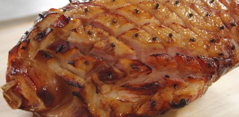 Glazed Baked Ham By Ree Drummond Glazed Baked Ham, Baked Ham Recipe, Easter Dinner Menus, Ree Drummond Recipes, Ham Glaze Recipe, Spicy Brown Mustard, Glazed Ham, Ham Recipe, Ham Glaze