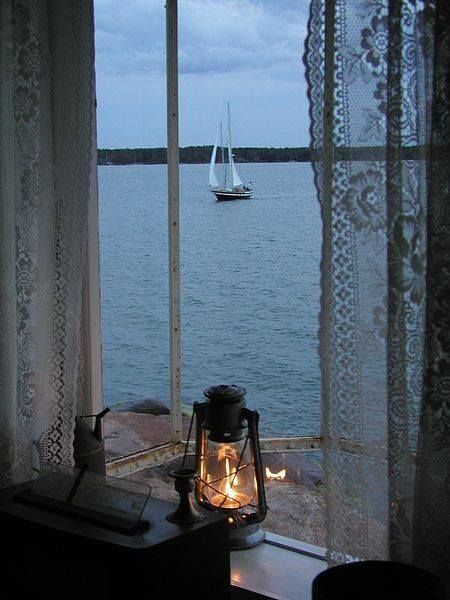 Beth's Favourite Things, on Facebook Garden Retreat, Victorian Garden, Cottage By The Sea, Window View, Foto Art, Through The Window, Ponds, Coastal Living, Window Sill