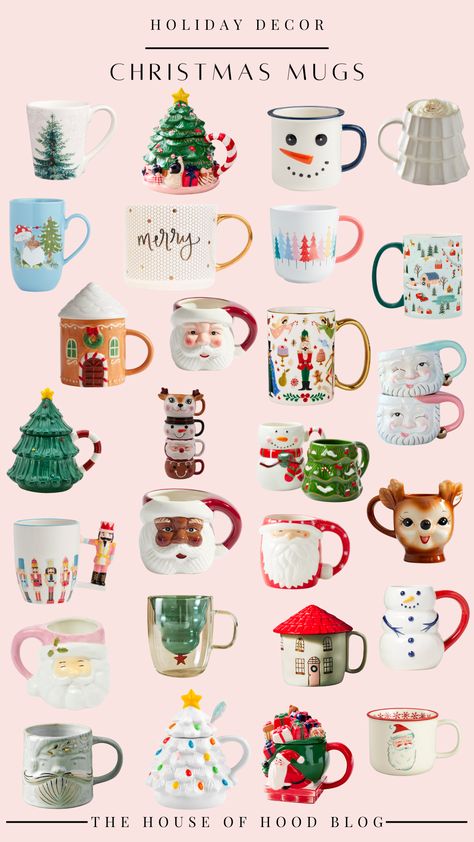 Christmas Archives Christmas Mug Collection, Brrr Basket, Xmas Mugs, Diy Christmas Mugs, Pink Christmas Tree Decorations, Fall Charcuterie, Jam Gift, Christmas Coffee Mugs, Coffee Mug Designs