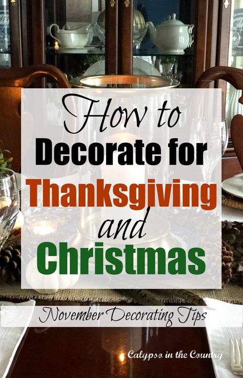 How To Decorate Between Thanksgiving And Christmas, Thanksgiving Decor With Christmas Tree, Thanksgiving Christmas Combo Party, Dining Room Decor Thanksgiving, Thanksgiving Transition To Christmas, Thankschristmas Decor, How To Combine Fall And Christmas Decor, Mix Fall And Christmas Decor, Thanksgiving Dinner With Christmas Decor