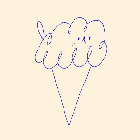 Cream Illustration, Ice Cream Illustration, Dog Ice Cream, Summer Dog, Drawing Artwork, Illustration Drawing, Children Illustration, Sketch Book, Illustrator