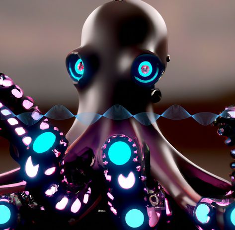 Robot Octopus, Octopus, Sci Fi, Quick Saves, Art