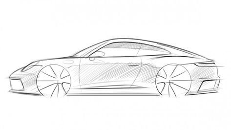 Cayman Porsche, Porsche Girl, Kereta Sport, 996 Porsche, Car Side View, Cool Car Drawings, Porsche 928, Porsche 914, Porsche 964