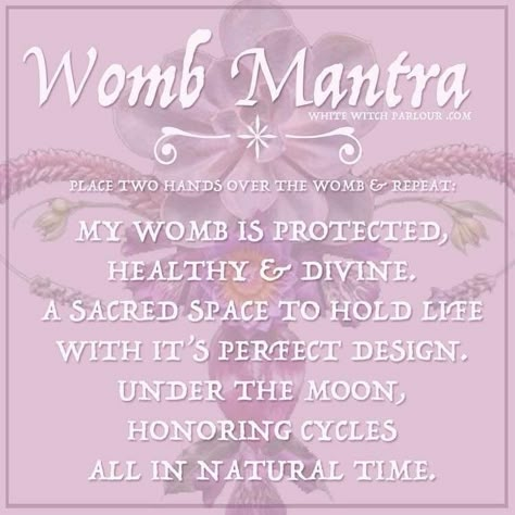 Womb Cleansing, Female Spirituality, Womb Blessing, 888 Portal, Womb Health, Cyclical Living, Health Mantra, Goddess Power, Pregnancy Prayer