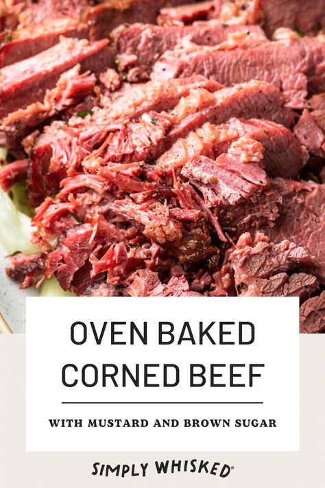 This classic Irish-American dish is traditionally boiled with cabbage, but if you want the most flavorful, tender corned beef, there’s a better way. This baked corned beef is topped with mustard and brown sugar and braised in Guinness. Serve it with mashed potatoes and sautéed cabbage for a complete St. Patrick’s Day meal. Tender Corned Beef, Sautéed Cabbage, Irish Mashed Potatoes, Baked Corned Beef, Corned Beef Recipe, Corned Beef Hash Recipe, Curing Salt, Dairy Free Recipes Dinner, Sauteed Cabbage