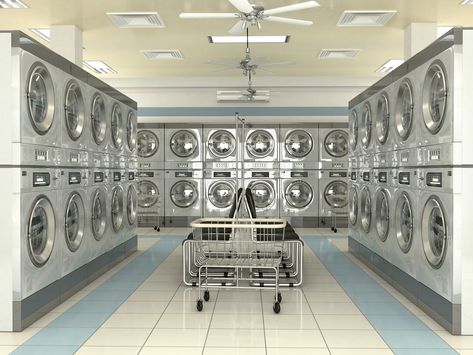 How to Start a Laundromat - Laundry Solutions Company Owning A Laundry Mat, Laundromat Layout Plan, How To Open A Laundromat, How To Start A Laundry Mat Business, Laundry Mat Business Ideas, Laundry Mat Aesthetic, Laundry Store Design Ideas, Laundry Plan, Laundromat Aesthetic