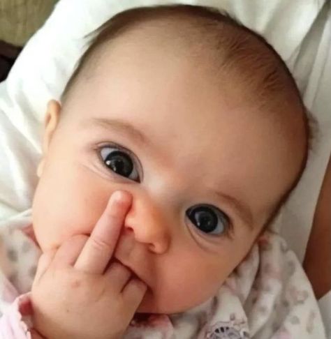 Baby Middle Finger, Carcase Iphone, Funny Pix, Crazy Funny Pictures, Very Funny Pictures, Extremely Funny Jokes, Some Funny Jokes, Quick Jokes, Really Funny Pictures