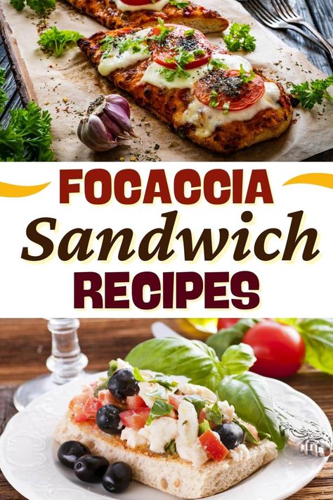 When it comes to scrumptious meals, these easy focaccia sandwich recipes are unmatched. Try them once, and you'll never go back to sliced bread again. Leftover Focaccia Recipes, What To Make With Focaccia Bread, What To Do With Focaccia Bread, Focaccia Chicken Sandwich, Recipes With Focaccia Bread, Focaccia Bread Sandwich Recipes, Focaccia Bread Sandwiches, Focaccia Sandwich Recipes, Italian Focaccia Sandwich