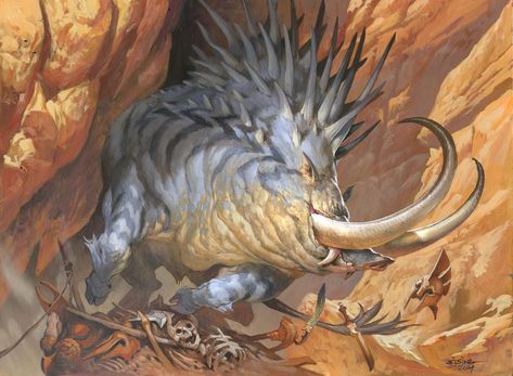 Prickleboar | Muddy Colors Boar Monster, Jesper Ejsing, Beast Creature, Creature Artwork, Kaiju Art, Cool Monsters, Fantasy Beasts, Kaiju Monsters, The Elder Scrolls