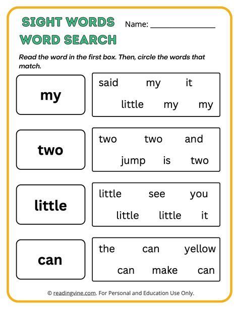 Sight Words For Pre K Worksheet For Prek Sight Word Worksheets Free, Sight Word Worksheet, Pre K Sight Words, Free Handwriting Worksheets, Handwriting Worksheets For Kids, Pre K Worksheets, Letter Tracing Worksheets, Sight Word Worksheets, Handwriting Worksheets