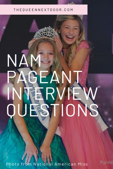 These questions were asked at various National American Miss pageants. Pageant interview is the most important phase of competition. Find more practice interview questions at thequeennextdoor.com Natural Pageant Hair For Kids, Pageant Hair For Teens, Pageant Hair For Kids, Pageant Interview Questions, Junior Miss Pageant, Beauty Pageant Questions, Practice Interview Questions, Pageant Interview Dress, Pageant Interview Outfit